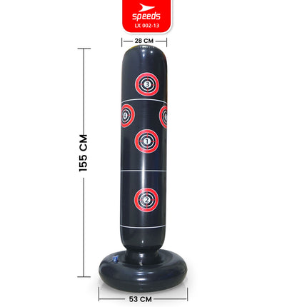 SPEEDS Punching Bag Boxing Training Martial Arts Punch-Resistant Inflatable Sandbag 002-13