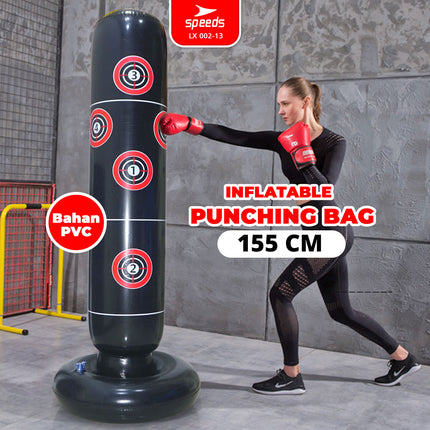SPEEDS Punching Bag Boxing Training Martial Arts Punch-Resistant Inflatable Sandbag 002-13