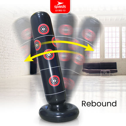 SPEEDS Punching Bag Boxing Training Martial Arts Punch-Resistant Inflatable Sandbag 002-13