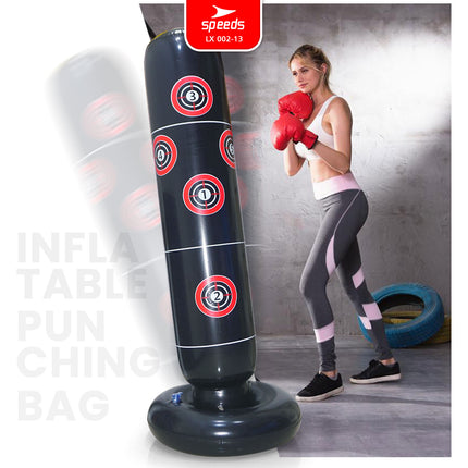 SPEEDS Punching Bag Boxing Training Martial Arts Punch-Resistant Inflatable Sandbag 002-13