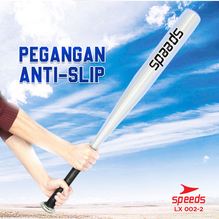 SPEEDS Stick Bat Baseball Softball Rounders Bat 72cm 002-2 28in 3PC=1.2KG