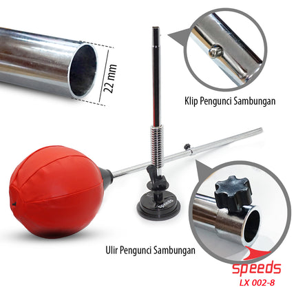 SPEEDS Speed Ball Standing Boxing Ball Fight Box Samsak Bola Sarung Tinju 002-8