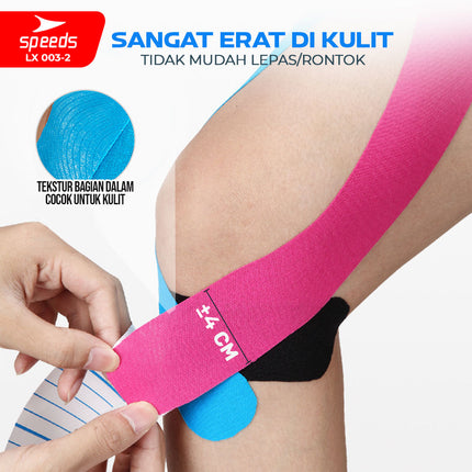 SPEEDS Kinesio Tape / Tapping / Kinesiology Tape 4cm x 5m Muscle Protection Sport Tape Kinesiology Sports Fitness Gym 003-2