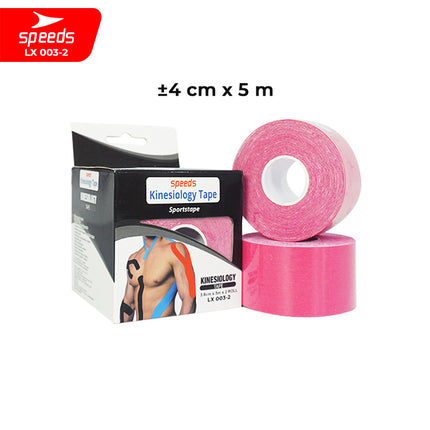 SPEEDS Kinesio Tape / Tapping / Kinesiology Tape 4cm x 5m Muscle Protection Sport Tape Kinesiology Sports Fitness Gym 003-2