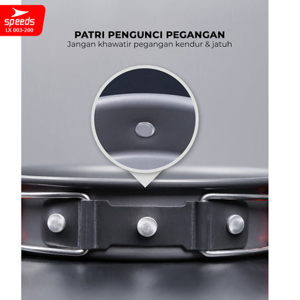 SPEEDS Alat Masak Set Camping Kemah Rekreasi Paket Cooking Set Kemping Portable Minimalis Outdoor 003-200