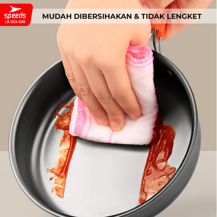 SPEEDS Alat Masak Set Camping Mini Kemah Rekreasi Paket Cooking Set Kemping Panci Portable Outdoor 003-600