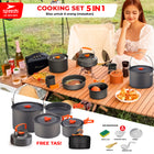 SPEEDS Alat Masak Set Camping Mini Kemah Rekreasi Paket Cooking Set Kemping Pesta Rekreasi Portable Outdoor 003-601