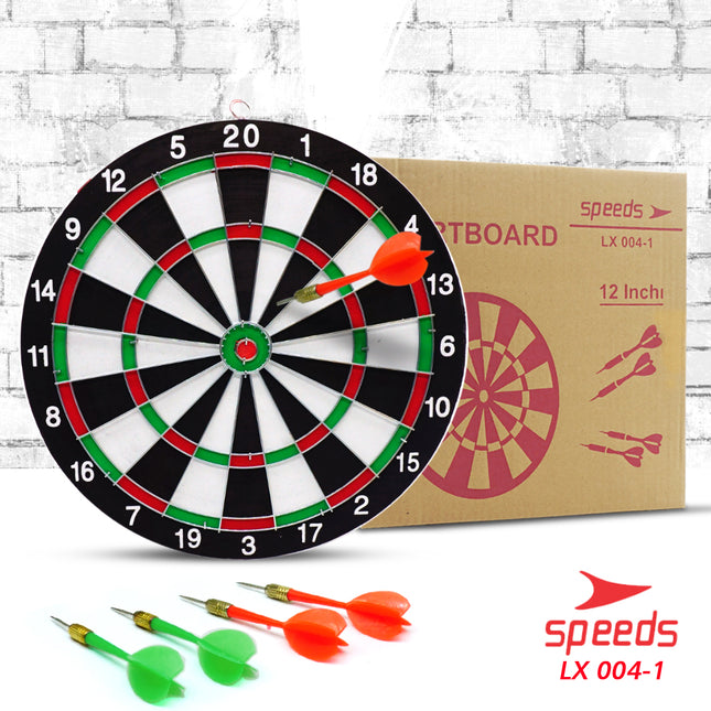 SPEEDS DART Papan Dart Board Game Pro Panahan Dinding  12inch 004-1
