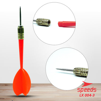 SPEEDS LARGE DART BOARD 17 Inch Wall Archery Dart Board Throwing Bow 004-3