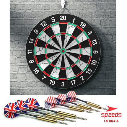 SPEEDS DART GAME BESAR 18in Papan Dart Panahan Dinding Board busur olahraga 004-4
