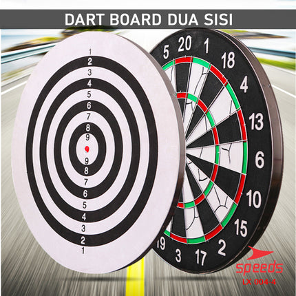 SPEEDS DART GAME BESAR 18in Papan Dart Panahan Dinding Board busur olahraga 004-4