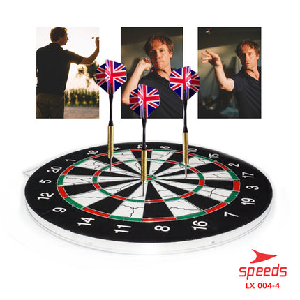 SPEEDS DART GAME BESAR 18in Papan Dart Panahan Dinding Board busur olahraga 004-4