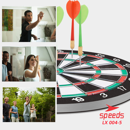 SPEEDS DART GAME BESAR 15in Papan Dart Panahan Dinding Board busur olahraga lemparan Besar 004-5
