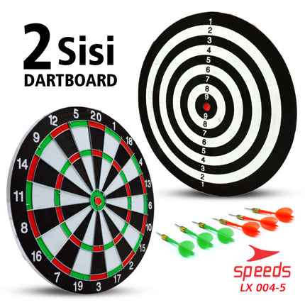 SPEEDS DART GAME BESAR 15in Papan Dart Panahan Dinding Board busur olahraga lemparan Besar 004-5