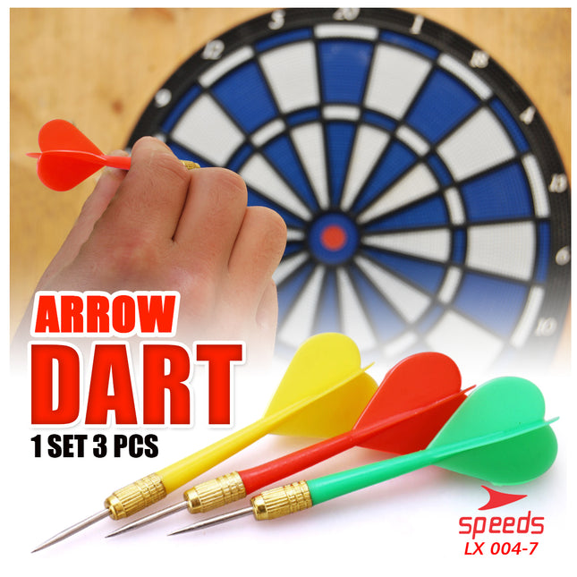 SPEEDS DART jarum panah / Papan Dart Panahan Dinding Board PANAH DART / ARROW DART 004-7 40PC=1.3KG