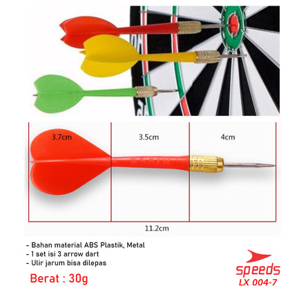 SPEEDS DART Arrow / Wall Archery Dart Board ARROW DART 004-7 40PC=1.3KG