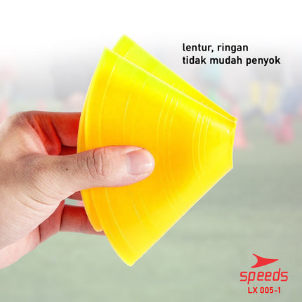 SPEEDS Cone Mangkuk bola kaki futsal training Latihan Kun Mangkok Marker 005-1