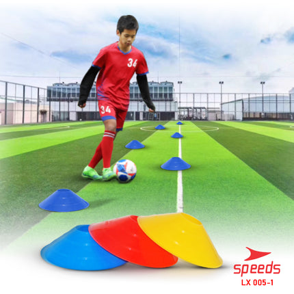 SPEEDS Cone Mangkuk bola kaki futsal training Latihan Kun Mangkok Marker 005-1