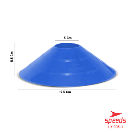 SPEEDS Cone Mangkuk bola kaki futsal training Latihan Kun Mangkok Marker 005-1
