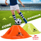 SPEEDS Cone Mangkuk Alat Olahraga Latihan Kun Mangkok Marker Sports Terbaru 005-4 1 set isi 10