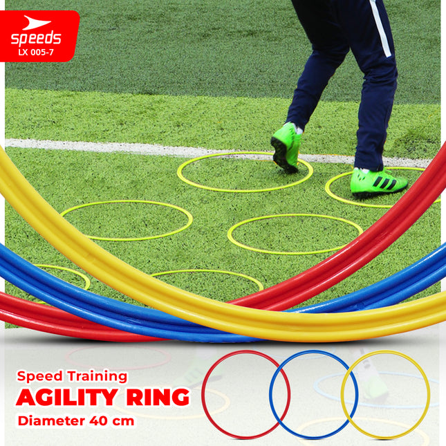 SPEEDS Agility Ring Foot Training 56cm 50cm 40cm Ketangkasan Olahraga Sepak Bola Futsal  LX 005-7
