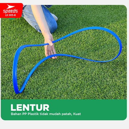 SPEEDS Agility Ring 56cm 50cm 40cm Foot Flexibility Movement Training Football LX 005-8