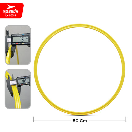 SPEEDS Agility Ring 56cm 50cm 40cm Foot Flexibility Movement Training Football LX 005-8