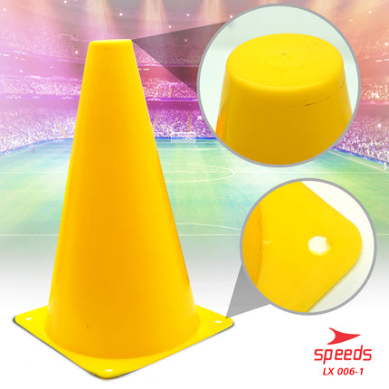 SPEEDS Cone Kerucut Marker Latihan Olahraga Futsal Skate Sepak Bola 23Cm 006-1