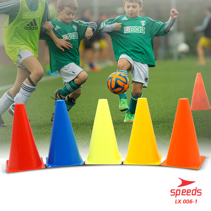 SPEEDS Cone Kerucut Marker Latihan Olahraga Futsal Skate Sepak Bola 23Cm 006-1