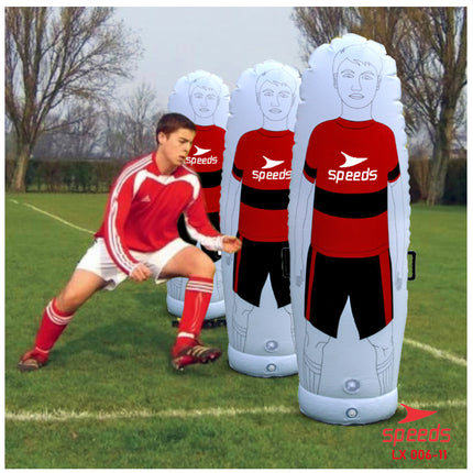 SPEEDS Tiang Freekick Tendangan Bebas Football Training Goal kiper Defensive Wall Soccer Kick 006-11