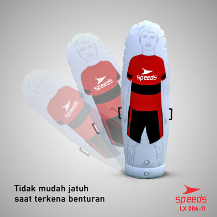 SPEEDS Tiang Freekick Tendangan Bebas Football Training Goal kiper Defensive Wall Soccer Kick 006-11