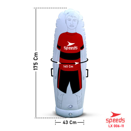 SPEEDS Tiang Freekick Tendangan Bebas Football Training Goal kiper Defensive Wall Soccer Kick 006-11