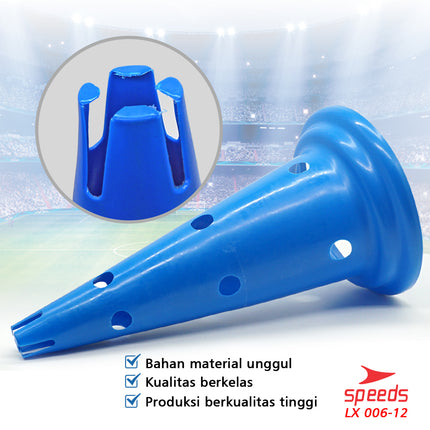SPEEDS Cone Kerucut 50 cm Cone Lubang Traffic Untuk Olahraga 006-12