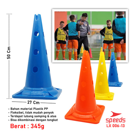 SPEEDS Cone Cones Sports Equipment for Football or other Sports 006-13