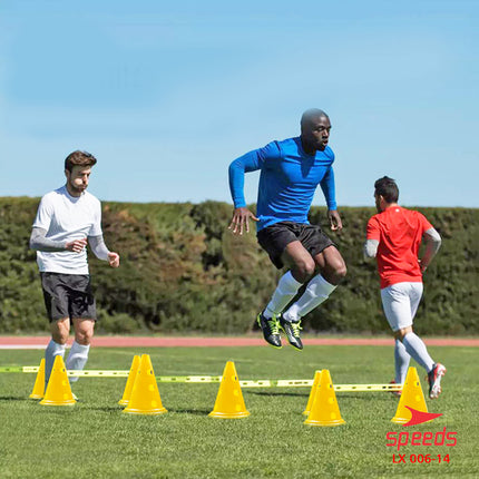SPEEDS Cone Kerucut Marker Lapangan Latihan Olahraga Sepak Bola Futsal Uk.28.5 cm 006-14