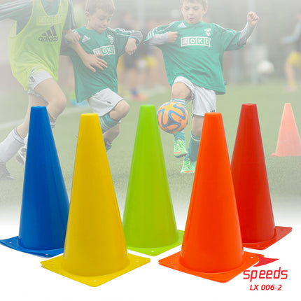 SPEEDS Cone Cones Kerucut Kecil Penanda Jalan Latihan Olahraga LX006-2 32Cm