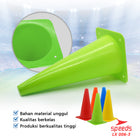 SPEEDS Cone Small Cones Ball Marker 38Cm Slalom Skate Basket LX 006-3