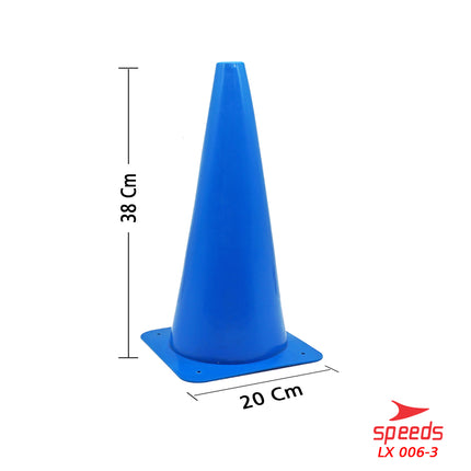 SPEEDS Cone Small Cones Ball Marker 38Cm Slalom Skate Basket LX 006-3
