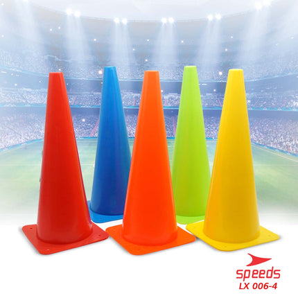 SPEEDS Cone Kerucut Marker Latihan Olahraga Futsal Skate Sepak Bola 47Cm 006-4