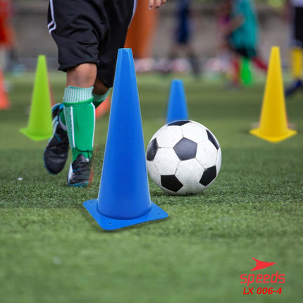 SPEEDS Cone Kerucut Marker Latihan Olahraga Futsal Skate Sepak Bola 47Cm 006-4