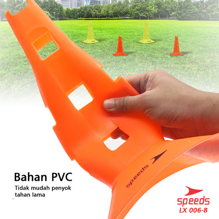 SPEEDS Cone training marker Sports Futsal Soccer 38cm 006-8