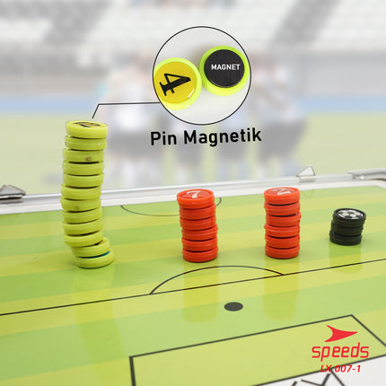 SPEEDS Papan Strategi Sepak Bola Futsal Football Coach Board Games Soccer Game Anak 007-1