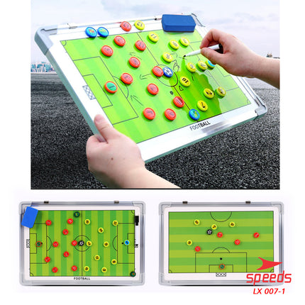 SPEEDS Papan Strategi Sepak Bola Futsal Football Coach Board Games Soccer Game Anak 007-1
