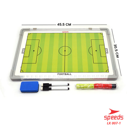 SPEEDS Papan Strategi Sepak Bola Futsal Football Coach Board Games Soccer Game Anak 007-1