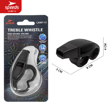 SPEEDS Peluit Wasit Pluit Treble Whistle Olahraga Periwitan Sport 120db Handle Grip Jari Anti Slip 007-13
