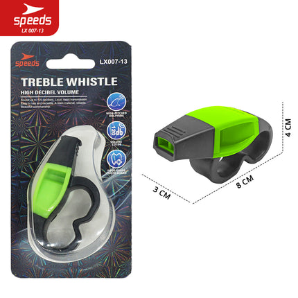 SPEEDS Peluit Wasit Pluit Treble Whistle Olahraga Periwitan Sport 120db Handle Grip Jari Anti Slip 007-13