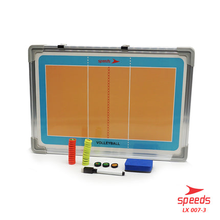 SPEEDS Papan Strategi Pelatih Taktik Team Bola Voli Coach Volley Ball Board Game Olahraga 007-3
