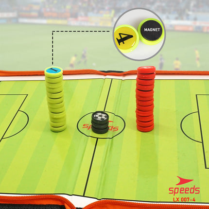 SPEEDS Papan book latihan football strategi COACH BOARD strategi football board pelatih 007-4