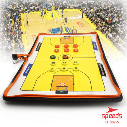 SPEEDS Papan Strategi Taktik Pelatih Basket BasketBall Coach Board Magnetic 007-5
