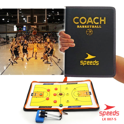 SPEEDS Papan Strategi Taktik Pelatih Basket BasketBall Coach Board Magnetic 007-5